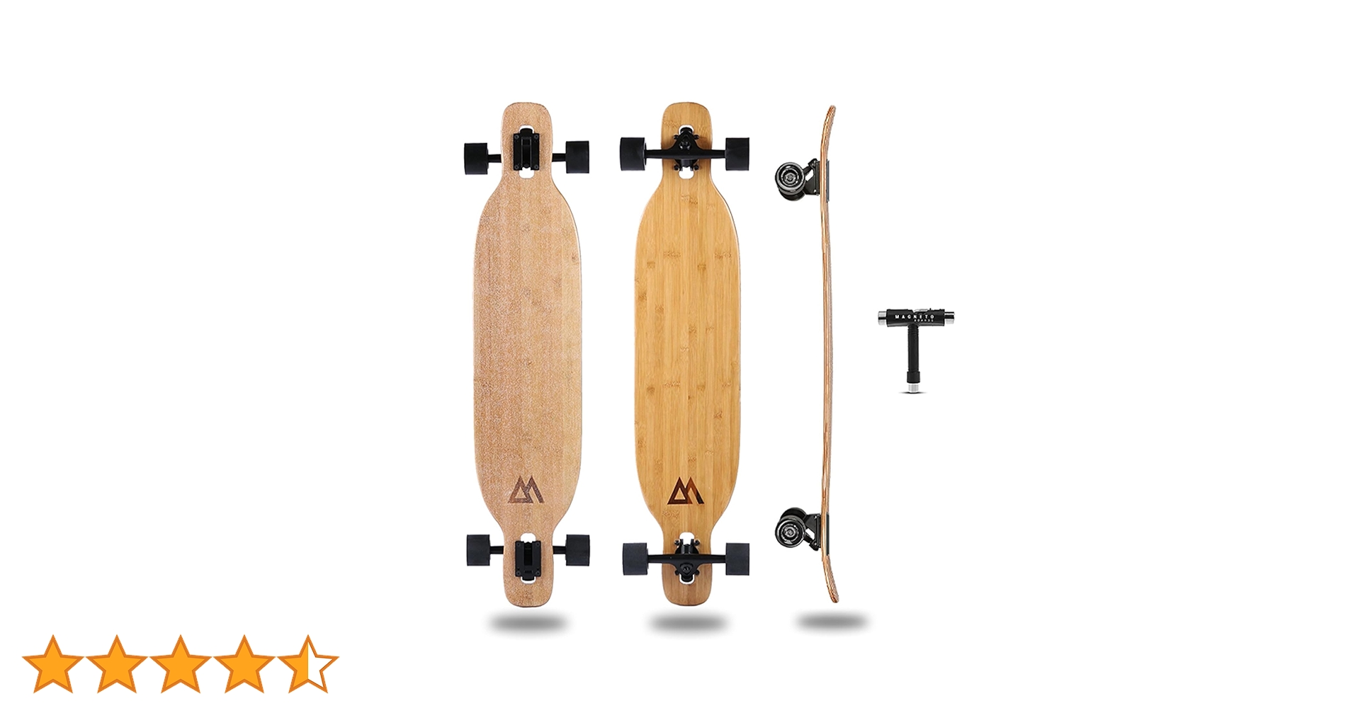 Amazon.co.jp: Magneto Longboards - Bamboo & Fiberglass Drop